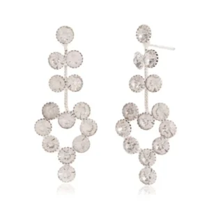 Women's Indo Western Teardrop Shaped Party Wear Ethnic Stud Earrings for Women -AZ838-OX-ER30